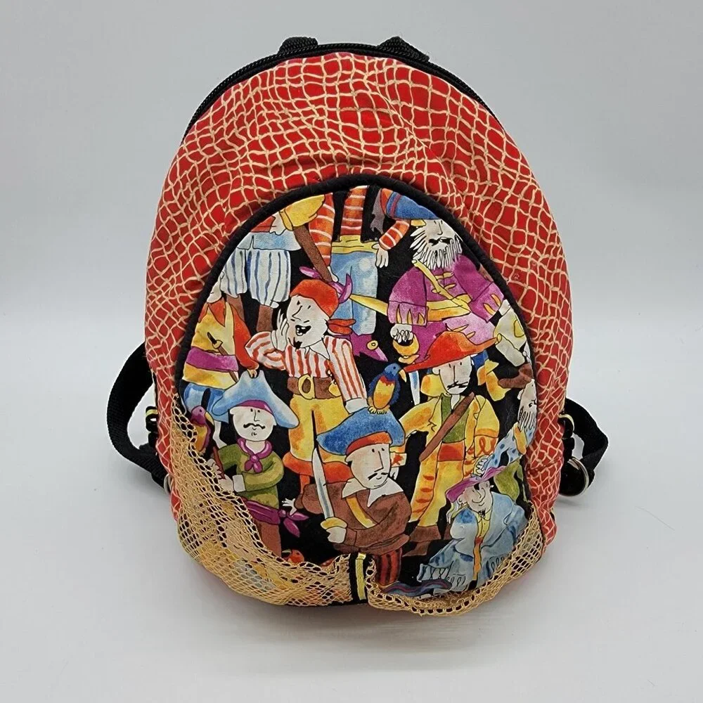 Vintage RARE‎ Douglas The Cuddle Toy Pirates BackPack